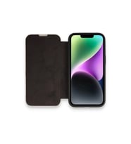 Durukar® iPhone 14 Pro Kılıf Dolpin Kapaklı - Siyah