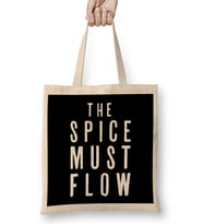 Dune Tall Text Spice Must Flow Bez Çanta Uzun Saplı