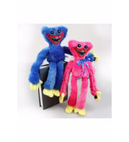 2 Adet Ithal Ürün Huggy Wuggy Kissy Missy Poppy Playtime 3d Gözlü Karakter Figür Peluş Oyuncak 40 Cm (Karışık)