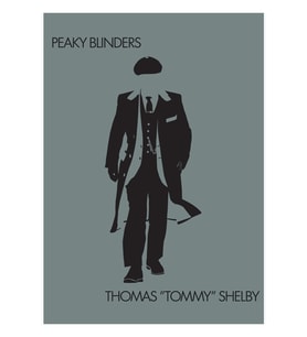 Tommy Tablo Ahşap Poster Dekoratif