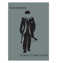Tommy Tablo Ahşap Poster Dekoratif