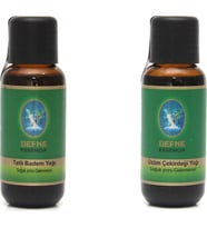 Nu-Ka Defne Essencia Nuka Tatlı Badem Yağı ve Üzüm Çekirdeği Yağı 30 ml (2li Paket)