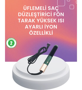 Termal Koruma Sistemli Çok Fonksiyonlu Saç Şekillendirme Cihazı