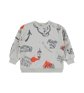 Civil Boys Urban Empirme 2-5 Yaş Sweatshirt - Gri