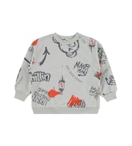 Civil Boys Urban Empirme 2-5 Yaş Sweatshirt - Gri