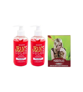 Jeans Color Saç Boyası Gül Kurusu 250ml 2ad Ve Hairplus Saç Açıcı