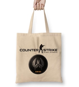 Counter Strike CS GO Bez Çanta Uzun Saplı