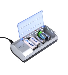 BESTON BST-C821BW (AA-AAA-C-D-9V-SC) UNIVERSAL TÜM BOYLAR PİL ŞARJ CİHAZI (4767)