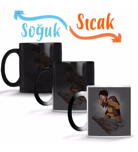 Harry Potter Magic King Sihirli Kupa Bardak Porselen