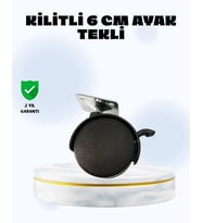 6 cm Kilitli Tekerlek Ayak Tek Adet