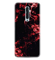 Oppo Reno 2Z 4 Lite 4 Pro 5 6 7 A31 Kılıf Desemli Silikon Red Smoke 1745