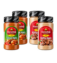 Karadağ Baharat Tavuk ve Köfte Harcı 4 lü Set