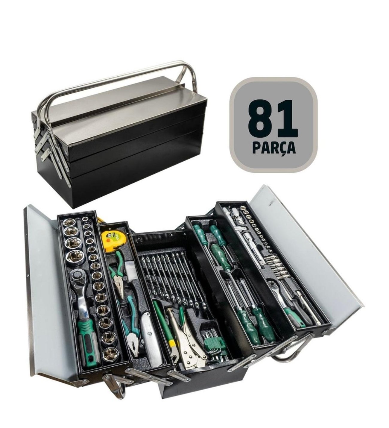 MELZOHOME FULL SET TAKIM ÇANTASI 81 PARÇA