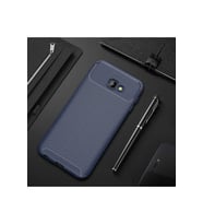 Samsung Galaxy J4 Plus Uyumlu Kılıf Zore Negro Silikon Kapak (Lacivert)