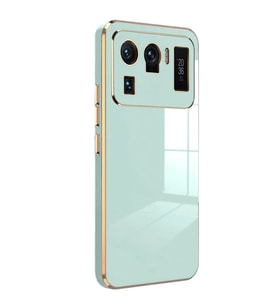 Xiaomi Mi 11 Ultra Kılıf Volet Silikon - Açık Yeşil