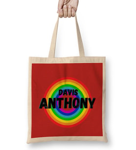 Anthony Davis - Basketball gifts Vintage Retro Rainbow Quotes For BOYS AND Dad Bez Çanta Uzun Saplı