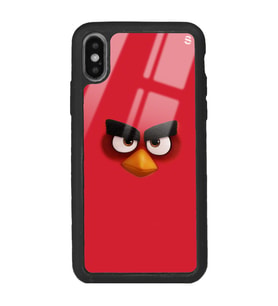 iPhone Xs Red Tasarımlı Glossy Telefon Kılıfı