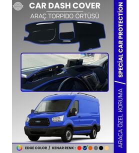 FORD TRANSİT V363 (2014-2019) KAPAKLI Torpido Örtüsü Torpido Koruma Tam Uyum Kaymaz Kolay Montaj