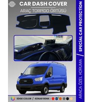 FORD TRANSİT V363 (2014-2019) KAPAKLI Torpido Örtüsü Torpido Koruma Tam Uyum Kaymaz Kolay Montaj