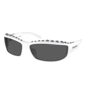 Swarovski SK6009 102987 73 Kadın Güneş Gözlüğü (Beyaz)