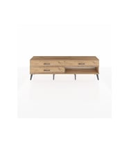 Arges TV Ünitesi 3 Çekmeceli  176x30x51 Çam-Çam