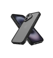 İphone 16 Kılıf Elegant Kapak - Siyah