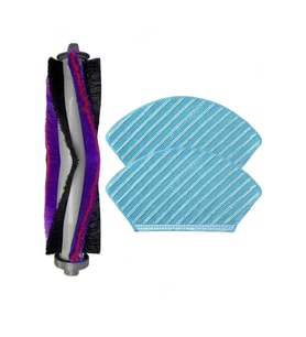 Fakir Robert RS 770 Uyumlu 1 Adet Ana Fırça 2 Adet Mop Fiber Paspas