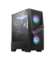 Msi Mag Forge 100R Usb3.2 2X12Cm Argb + 12Cm Fan Pencerelı Atx Sıyah Kasa