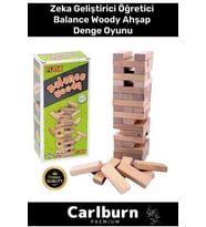 Premium Eğitici Zeka Geliştirici Öğretici Eğlence Aile Parti Balance Woody Ahşap Denge Oyunu