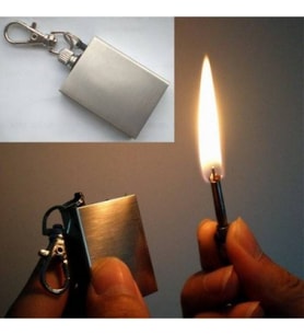Metal Kibrit Anahtarlık