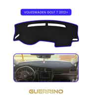 VOLKSWAGEN Golf 7 (2012+)TORPİDO KORUMA HALISI MAVİ KENAR