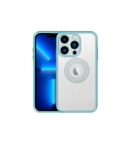 Apple iPhone 12 Pro Uyumlu Kılıf Kamera Korumalı Logo Gösteren Zore Esta Kapak (Açık Yeşil)