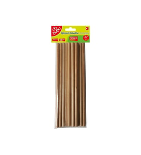 Bu-Bu Eğlenceli Çubuklar Natural 20X0,5Cm 24Lü