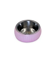 River World 250 ml'lik Organik Seramik Evcil Hayvan Mama Kabı Pembe Renkte