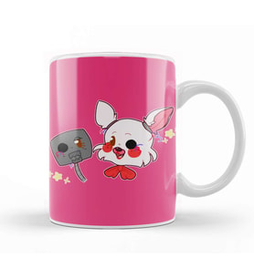 Fnaf Toony Mangle Kupa Bardak Porselen