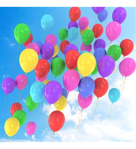 Uçan Balon Demeti 200 Adet