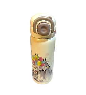 VAGONLİFE DILLER  ÇELİK PİPETLİ / PİPETSİZ KULLANIM EL ASKILI MATARA/TERMOS D9252 600ML