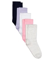 Civil Girls Basic Düz 5'li 2-12 Yaş Kız Soket Çorap - Standart 10-11 Yaş