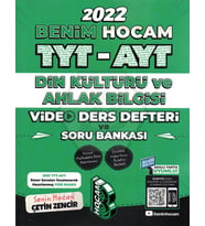 Benim Hocam Yayınları TYT - AYT Din Kültürü ve Ahlak Bilgisi Video Ders Defteri - Çetin Zencir