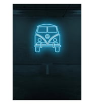 Minibüs Figürlü Neon Tabela