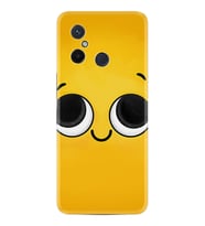 Xiaomi Redmi 12C Kılıf Resimli Desenli Silikon Platinium Series Yellow 1831
