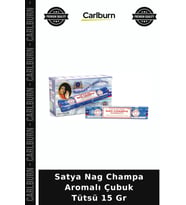 Özel Üretim Meditasyon Rahatlatıcı Ev Kokusu Satya Nag Champa Aromalı Çubuk Tütsü 15 Gr