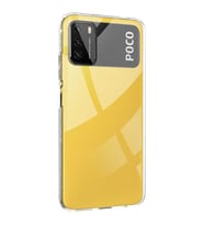 Xiaomi Poco M3 Kılıf Zore Kamera Korumalı Süper Silikon Kapak (Renksiz)