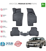 PASSAT B7 ARACA ÖZEL 3D PASPAS 2011 2012 2013 2014