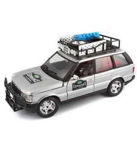 Burago Koleksiyon 1 / 24 Ölçek 1958 Range Rover Gri Silver Model Metal Araba