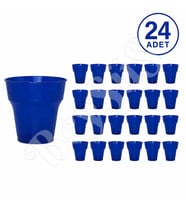 Parti Plastik Bardak 24lü Lacivert