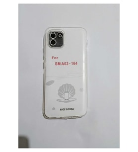 Samsung A 03 Şeffaf Silikon kılıf Modeli
