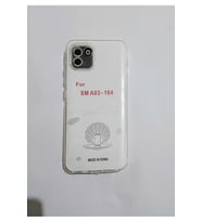 Samsung A 03 Şeffaf Silikon kılıf Modeli