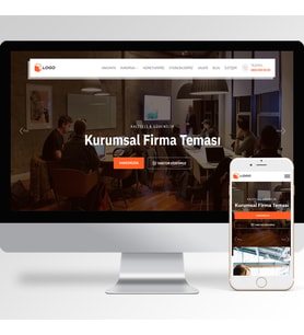 Hazır Kurumsal Web Sitesi Yazılımı V90