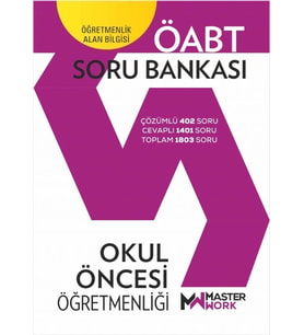 Öabt Okul Öncesi Öğretmenliği Soru Bankası Masterwork
